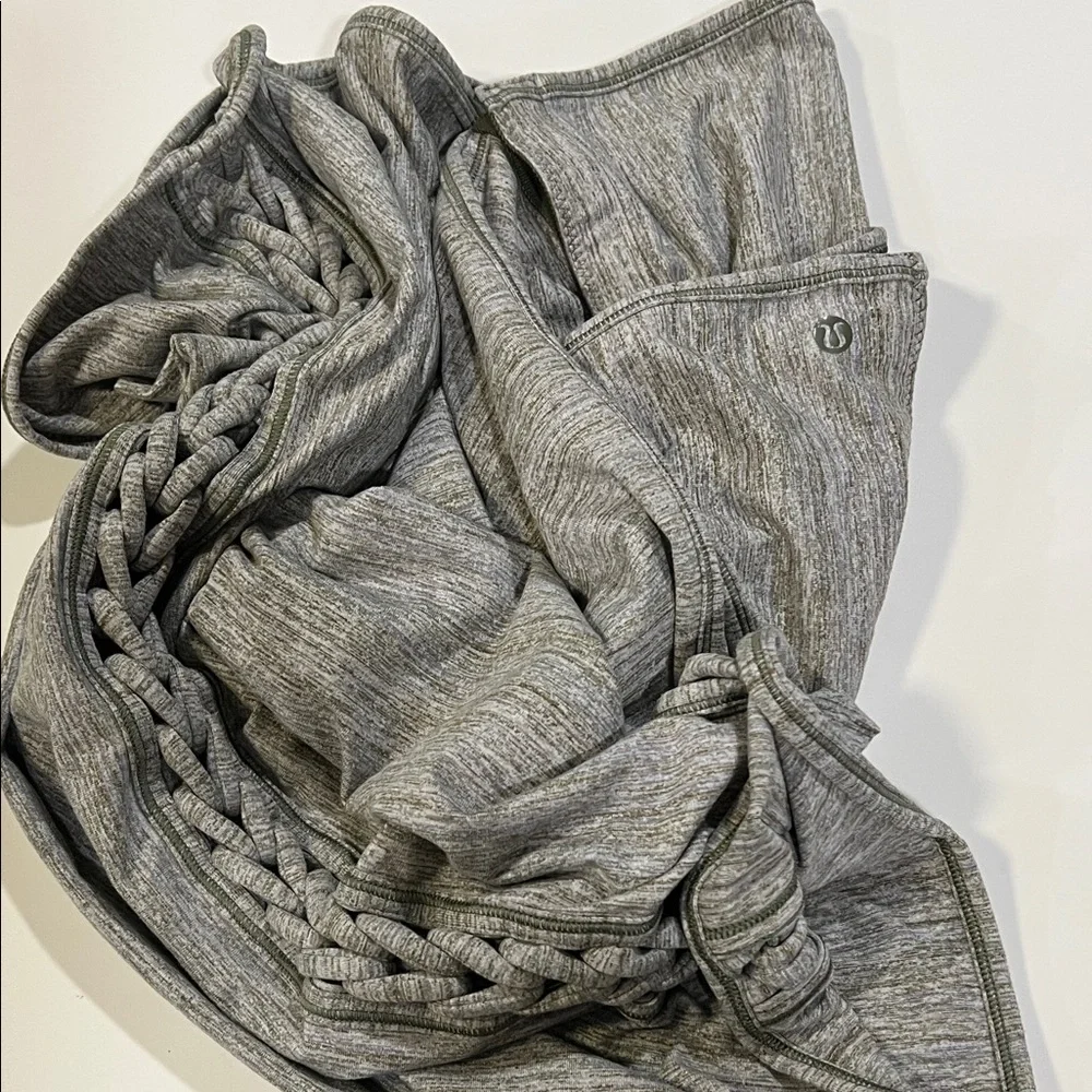 Lululemon Athletica - Heathered Green, Vinyasa Scarf
